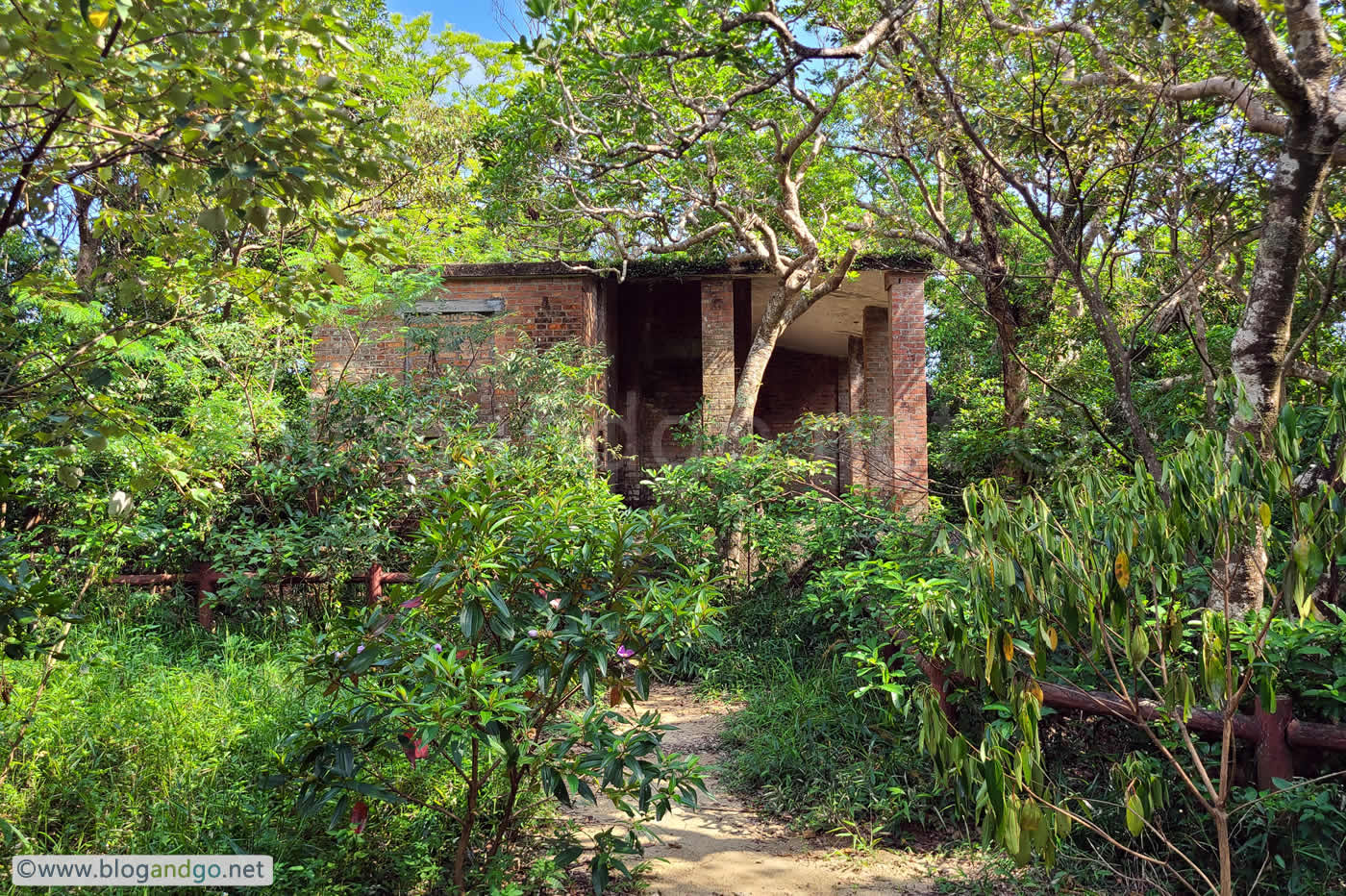 HK Trail 6 - Red Brick Building and Workers Quarters